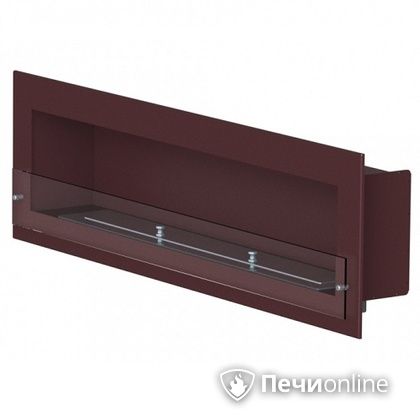 Биокамин ЭкоЛайф Window 800 Glass black burgundy в Симферополе